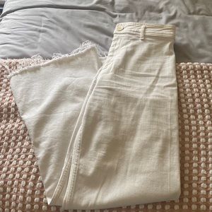 Zara Marine Wide Leg Jeans